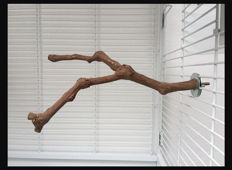 Wildwood Series – Authentic Natural Hardwood Perch