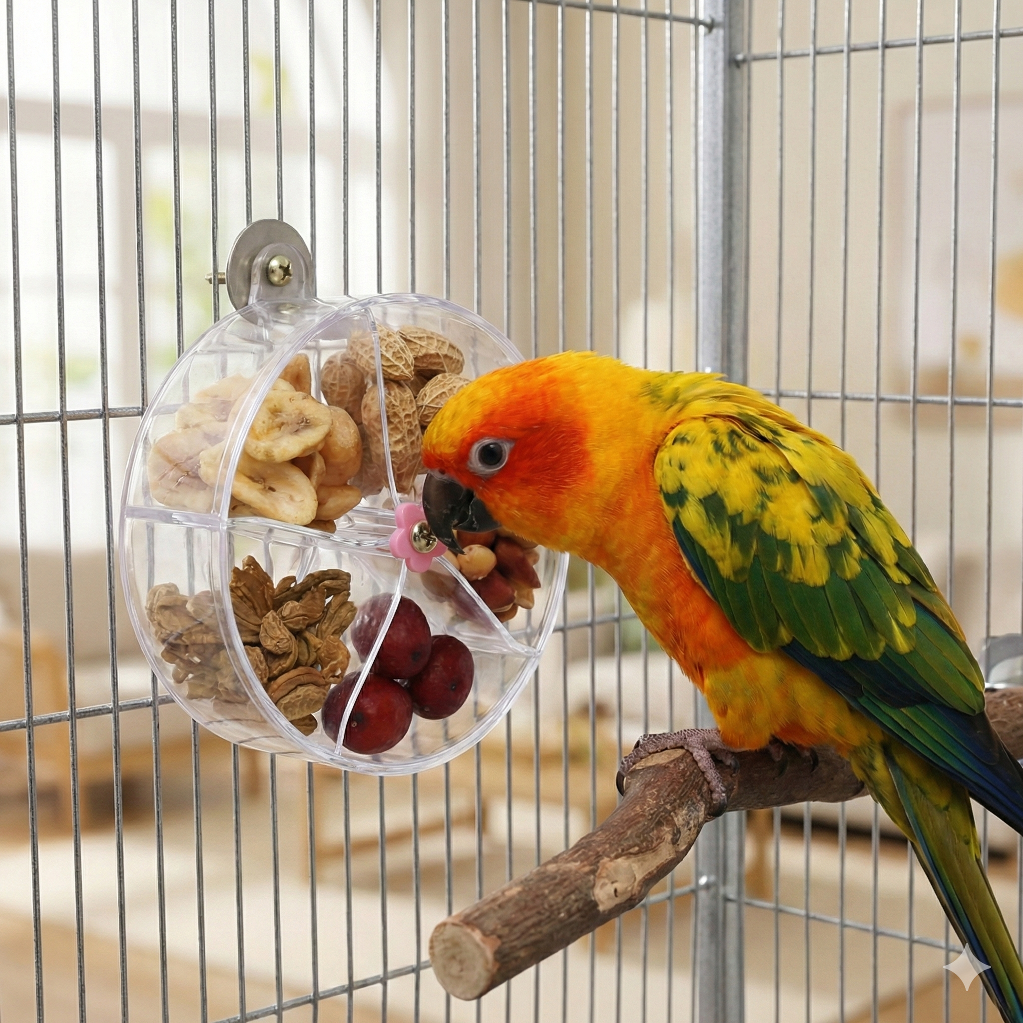 Crystal Spin-Wheel – Interactive Foraging Puzzle