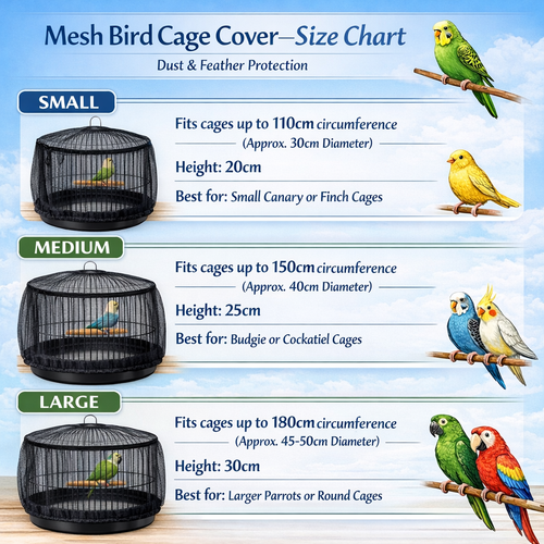 FeatherGuard – Breathable Mesh Seed Catcher