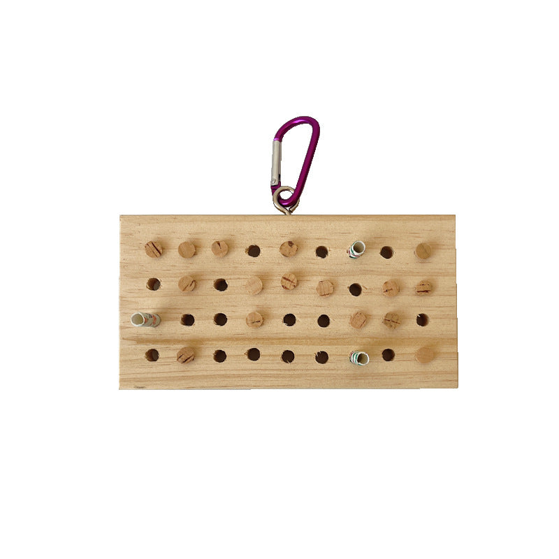 Timber Treasure Foraging Keyboard – Interactive Bird Enrichment Toy